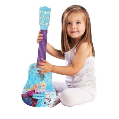 LEXIBOOK - LA REINE DES NEIGES - Guitare Acoustique Enfant - Hauteur 53 cm