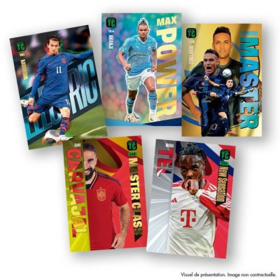 Box de Stickers - PANINI - TOP CLASS FIFA 2024 TC - 7 pochettes de 8 cartes  5 hologiants  1 poster