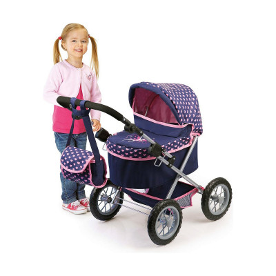 Poussette pour poupées Reig Trendy Royal Special Version 45 cm Bleu Rose