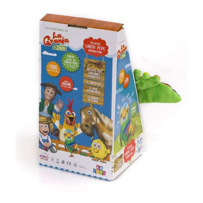 Jouet interactif Bandai Jouet Peluche Lorito Pepe