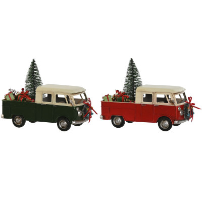 Décorations de Noël Home ESPRIT Rouge Vert 26,5 x 12 x 19 cm (2 Unités) Décorations de Noël Home ESPRIT Rouge Vert 26,5 x 12 x 19 cm (2 Unités)