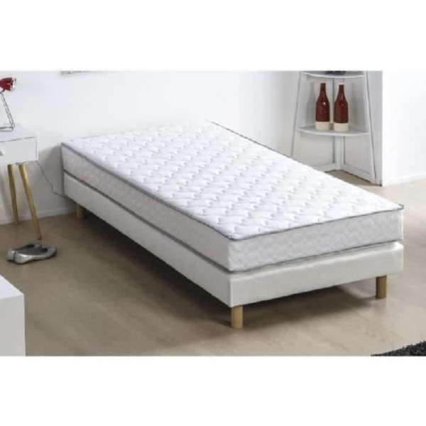 Matelas mousse 90 x 190 - Confort ferme - Epaisseur 16 cm - FINLANDEK Kiva