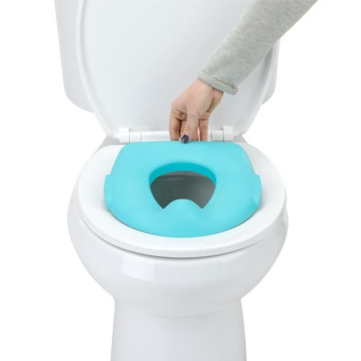BABY EINSTEIN Pot  Réducteur de Toilette 2 en 1, Systeme innovant d'apprentissage de la propreté, Chasse d'eau avec musique