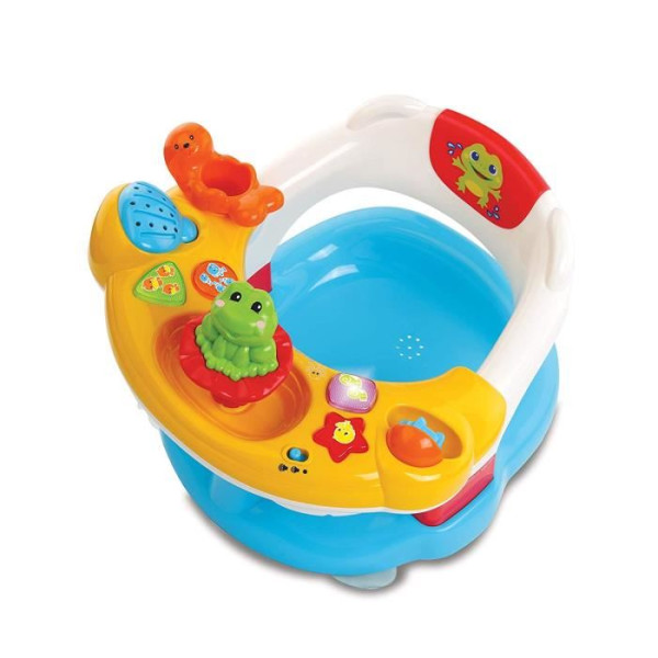 VTECH BABY - Super Siege de Bain Interactif 2 en 1 - Jouet de Bain