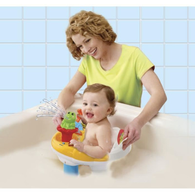 VTECH BABY - Super Siege de Bain Interactif 2 en 1 - Jouet de Bain