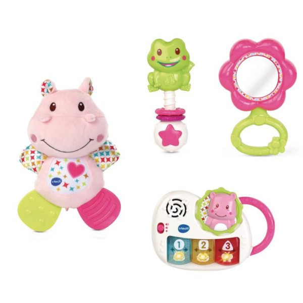 VTECH BABY - Coffret Naissance- Éveil des sens rose