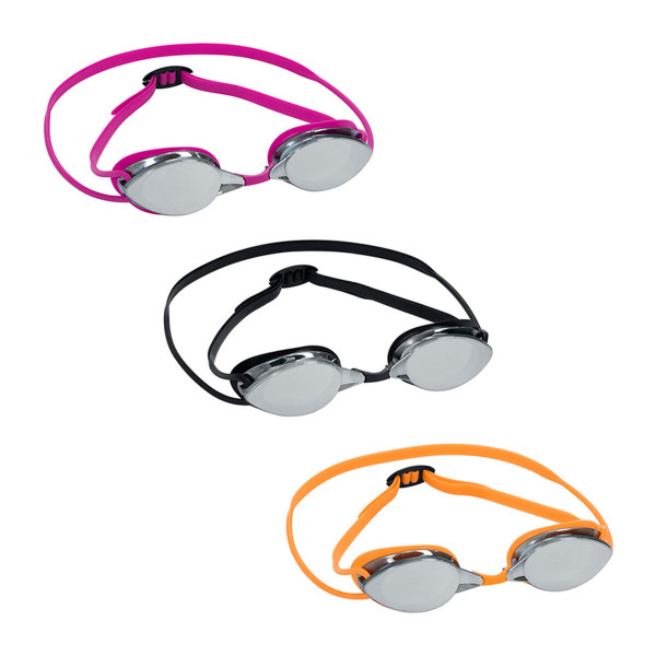 Bestway Lunettes Natation Enfants Courroie Silicone Couleur Assortie 3 Ans Plage et Piscine 21062