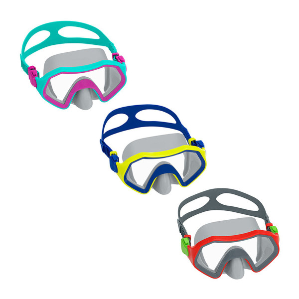 Masque de plongée Bestway pour adultes, couleur assortie, plage et piscine, 22044 14 ans