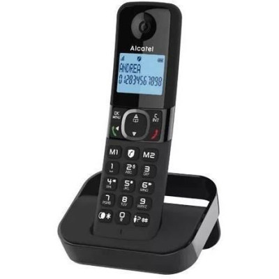 Téléphone fixe sans fil - ALCATEL - F860 duo noir - Blocage d'appels indésirables