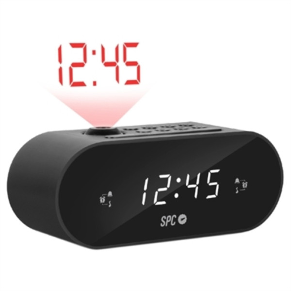 Radio réveil avec projecteur LCD SPC 4586N