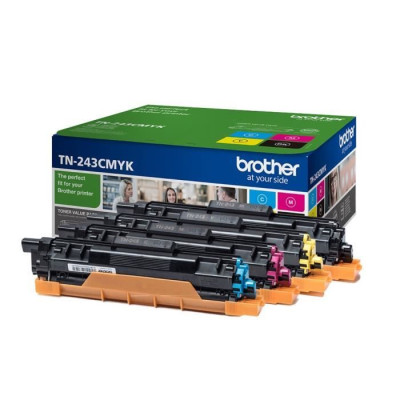 BROTHER Pack 4 toners - Consommables originaux (TN-243CMYK)