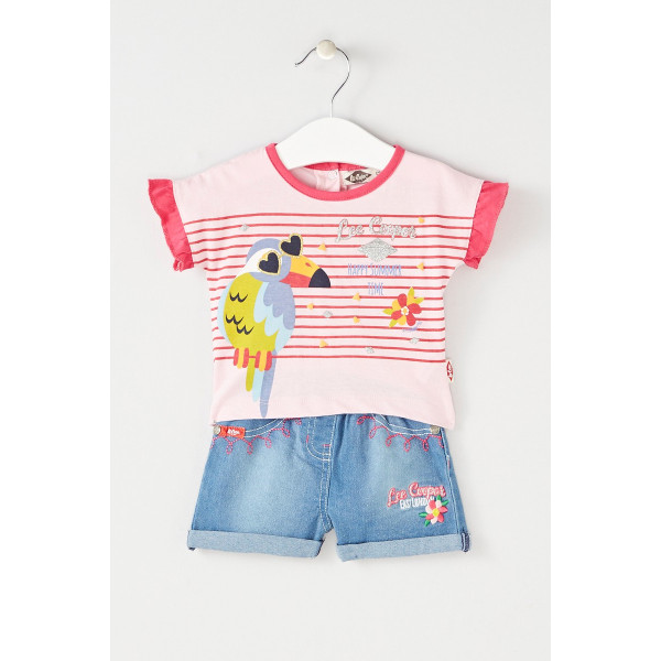 Ensemble bébé fille lee cooper
