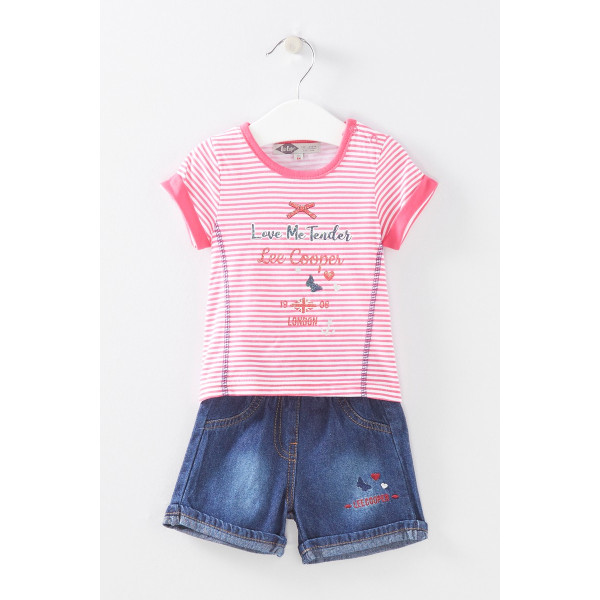 Ensemble bébé fille lee cooper