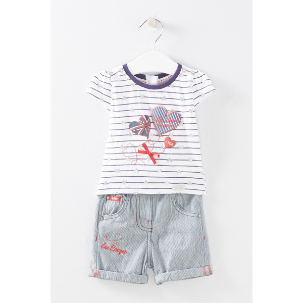 Ensemble bébé fille lee cooper