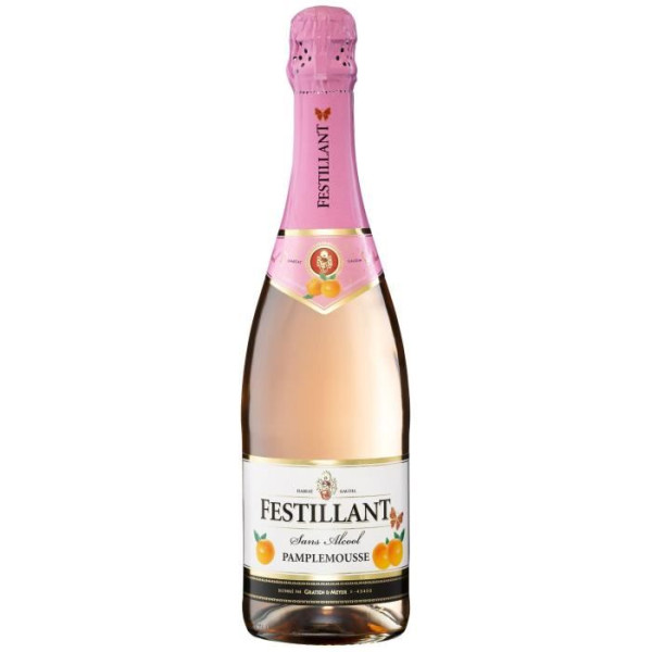 Gratien  Meyer Festillant  boisson effervescente a base de vin désalcoolisé - Pamplemousse - 0,75l