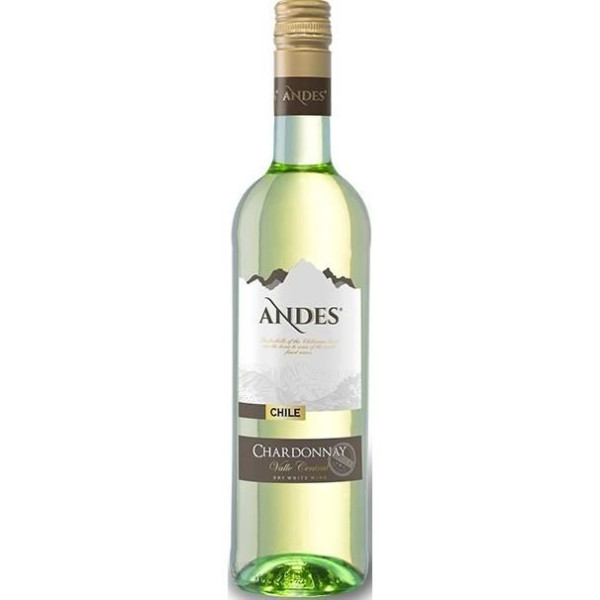 ANDES Chardonnay Vin du Chili - Blanc - 75 cl