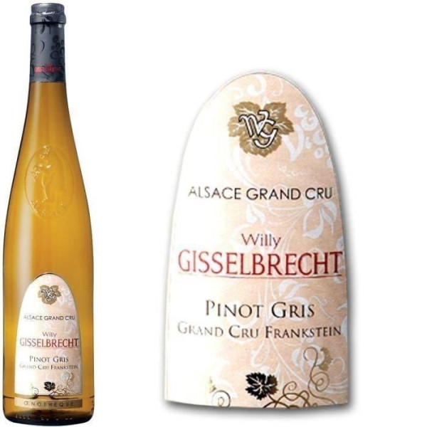 Gisselbrecht Alsace Pinot Gris Grand Cru Franksein - Vin blanc d'Alsace