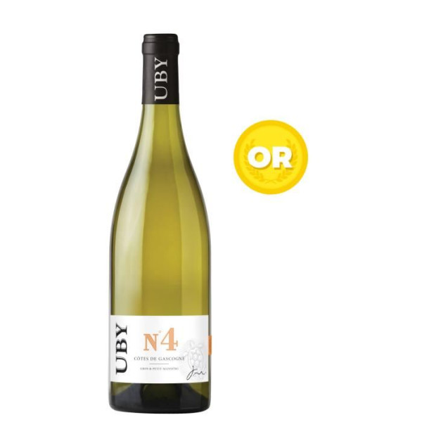 UBY N4 Gros et Petit Manseng - Vin blanc des Côtes de Gascogne