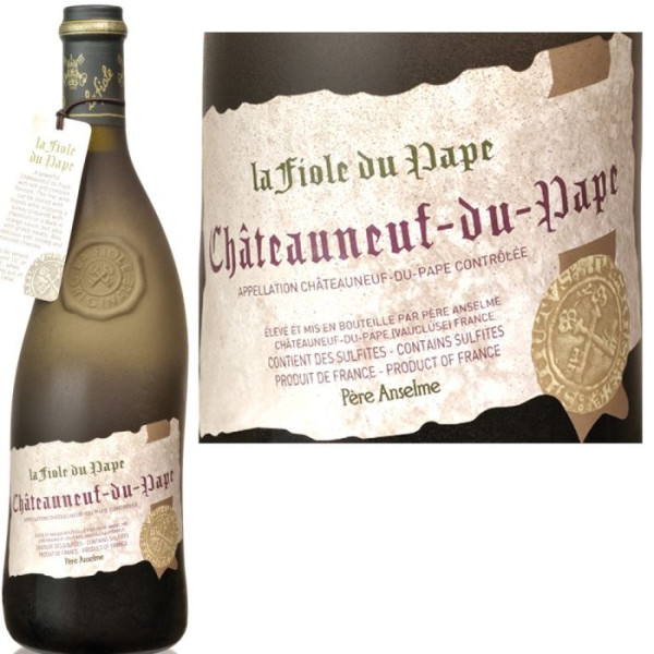 La Fiole du Pape  Chateauneuf du Pape - Vin rouge de la Vallée du Rhône