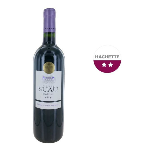 Château Suau Cadillac 2009 Côtes de Bordeaux - Vin rouge de Bordeaux