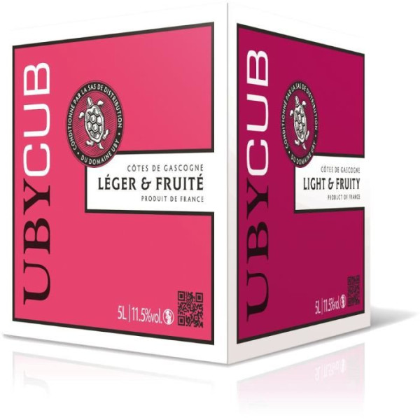 BIB 5L UBY CUB Côtes de Gascogne vin rouge