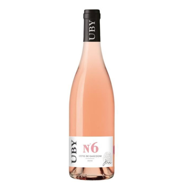 UBY N6 Côtes de Gascogne Rosé - Vin rosé