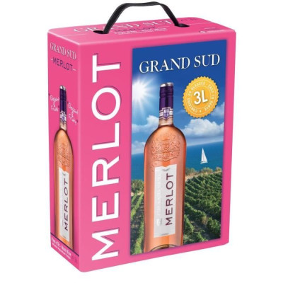 Grand Sud Merlot - Vin rosé du Pays d'Oc
