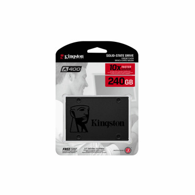 Disque dur Kingston SA400S37/240G 2.5" SSD 240 GB Sata III TLC 240 GB 240 GB SSD