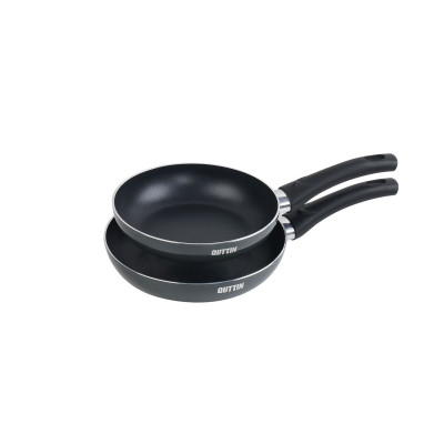 Ensemble de poêle Quttin Aluminium 24 cm 2 Pièces (4 Unités)