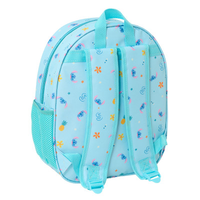 Cartable Lilo  Stitch Bleu clair 27 x 33 x 10 cm