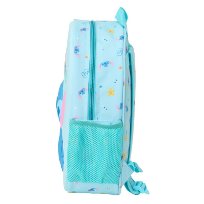 Cartable Lilo  Stitch Bleu clair 27 x 33 x 10 cm