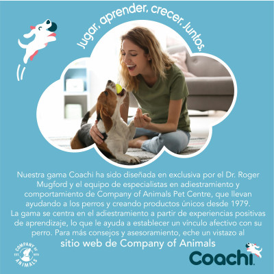 Fourre-tout Coachi Train  Treat Corail