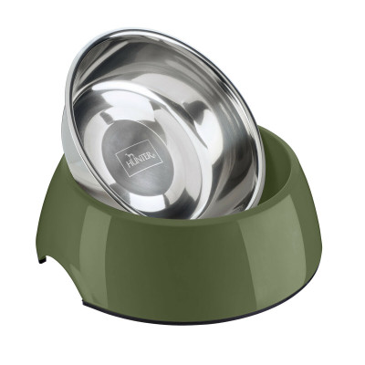 Mangeoire pour chiens Hunter Vert 160 ml