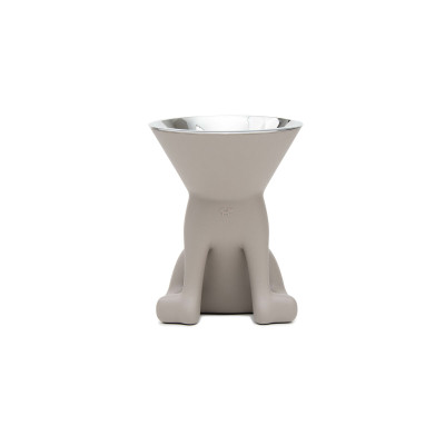 Mangeoire pour chiens United Pets Up Elisabeth Gris Acier inoxydable Polyéthylène 1 L