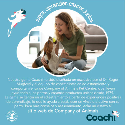 Fourre-tout Coachi Train  Treat Bleu