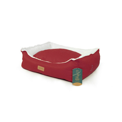 Lit pour chien Gloria Rouge 95 x 75 cm