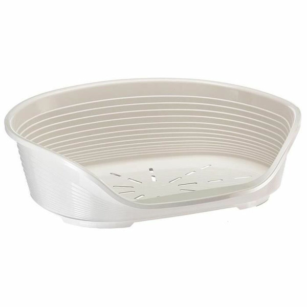 Lit pour chien Ferplast Siesta Deluxe 61,5 x 45 x 21,5 cm Blanc