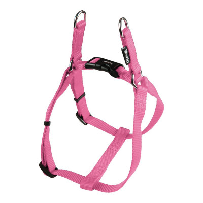 Harnais pour Chien Gloria Lisse Réglable 47-71 cm Rose Taille M