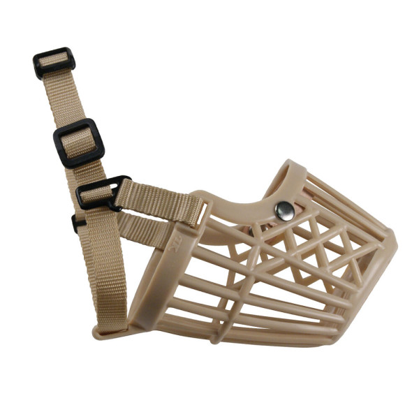 Muselière Gloria Beige Plastique Taille 5