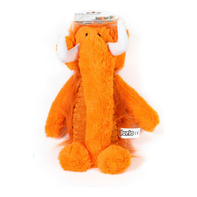 Jouet pour chien Gloria Orange Monstre Polyester Feuille de Mousse polypropylène