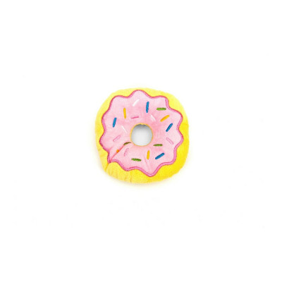 Jouet pour chien en peluche Gloria Frosty 3 x 5 x 14 cm Donut Rose