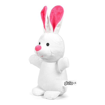 Jouet pour chien en peluche Gloria Ore Polyester Lapin Feuille de Mousse