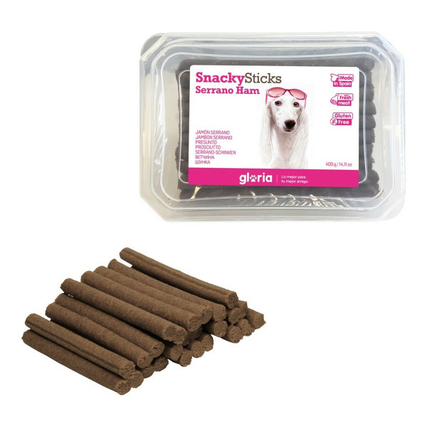 Snack pour chiens Gloria Snackys Sticks Jambon Bars (800 g)