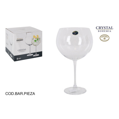 Verre à cocktail Bohemia Crystal Enebro 4 Pièces (2 Unités)