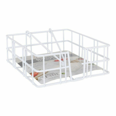 Porte-serviettes Confortime Blanc 18 x 18 x 6,5 cm (12 Unités)