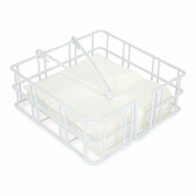 Porte-serviettes Confortime Blanc 18 x 18 x 6,5 cm (12 Unités)