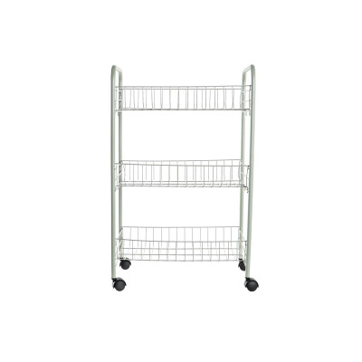 Chariot de service DKD Home Decor 40 x 26 x 62 cm Métal Vert polypropylène