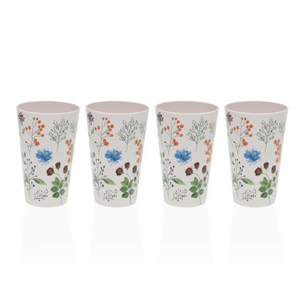 Pot pour ustensiles de cuisine Versa Polyéthylène RPET 13,8 cm 4 Pièces