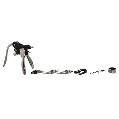 Set d'Accessoires pour Vin Home ESPRIT Naturel Bambou Acier inoxydable