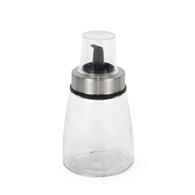 Huilier Quttin Transparent Argenté verre 200 ml 6,5 x 6,5 x 12,5 cm (12 Unités)